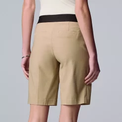 Women's Simply Vera Vera Wang City Pull-On Shorts -Simply Vera Vera Wang Shop 5513083 ALT