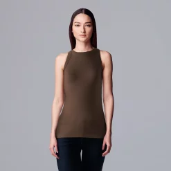 Simply Vera Vera Wang Essential Tank 19 Simply Vera Vera Wang Essential Tank -Simply Vera Vera Wang Shop 5518644 Beau Brown