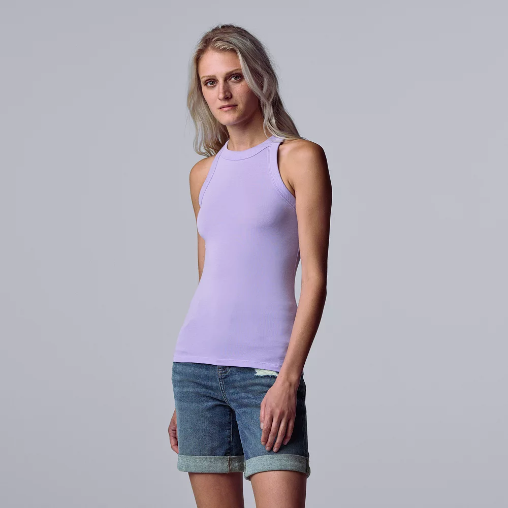 Simply Vera Vera Wang Essential Tank 12 Simply Vera Vera Wang Essential Tank - Image 10