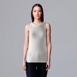 Simply Vera Vera Wang Essential Tank 21 Simply Vera Vera Wang Essential Tank -Simply Vera Vera Wang Shop 5518644 Modern White