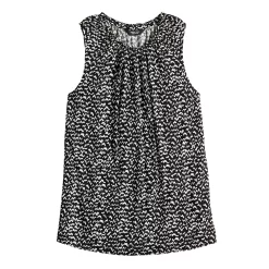 Women's Simply Vera Vera Wang Shirred Tank -Simply Vera Vera Wang Shop 5561492 ALT5