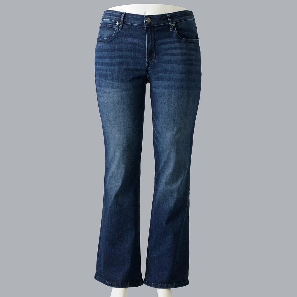 Plus Size Simply Vera Vera Wang Bootcut Jeans 4 Plus Size Simply Vera Vera Wang Bootcut Jeans - Image 2