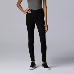 Women's Simply Vera Vera Wang Powerstretch Skinny Jeans -Simply Vera Vera Wang Shop 5576619 Vera Black