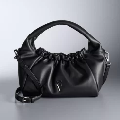 Simply Vera Vera Wang Scrunchy Satchel Bag 10 Simply Vera Vera Wang Scrunchy Satchel Bag -Simply Vera Vera Wang Shop 5592546 Black