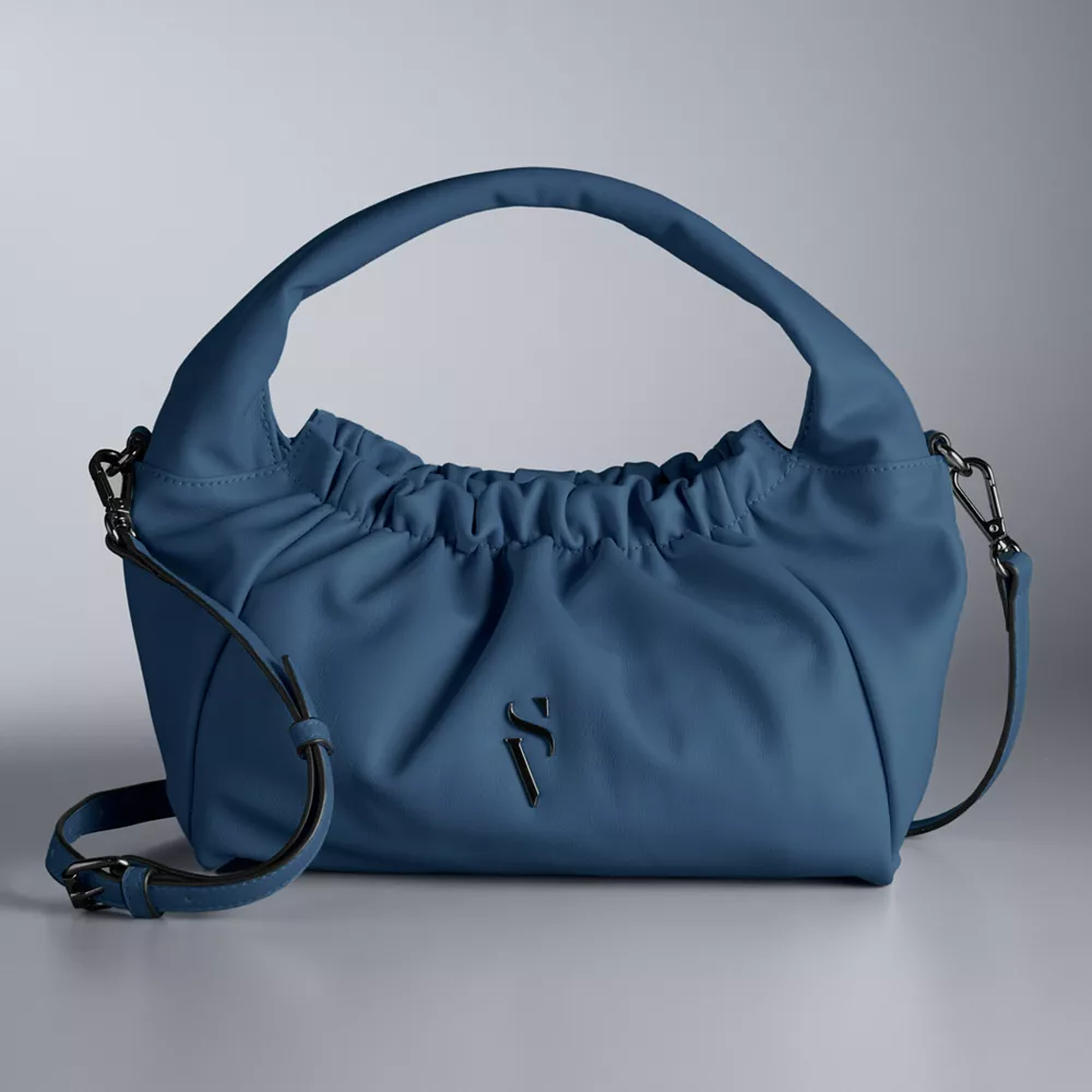 Simply Vera Vera Wang Scrunchy Satchel Bag 4 Simply Vera Vera Wang Scrunchy Satchel Bag - Image 2