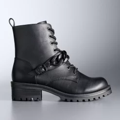 Simply Vera Vera Wang Trombone Women's Combat Boots
