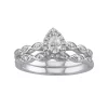Simply Vera Vera Wang 14k White Gold 1/3 Carat T.W. Diamond Engagement Ring Set -Simply Vera Vera Wang Shop 5677740