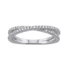 Simply Vera Vera Wang 14k White Gold 1/4 Carat Diamond Crisscross Wedding Ring 1 Simply Vera Vera Wang 14k White Gold 1/4 Carat Diamond Crisscross Wedding Ring -Simply Vera Vera Wang Shop 5677743