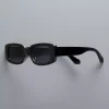 Women's Simply Vera Vera Wang 52mm Aquaria Small Plastic Rectangle Sunglasses -Simply Vera Vera Wang Shop 5678720 Black