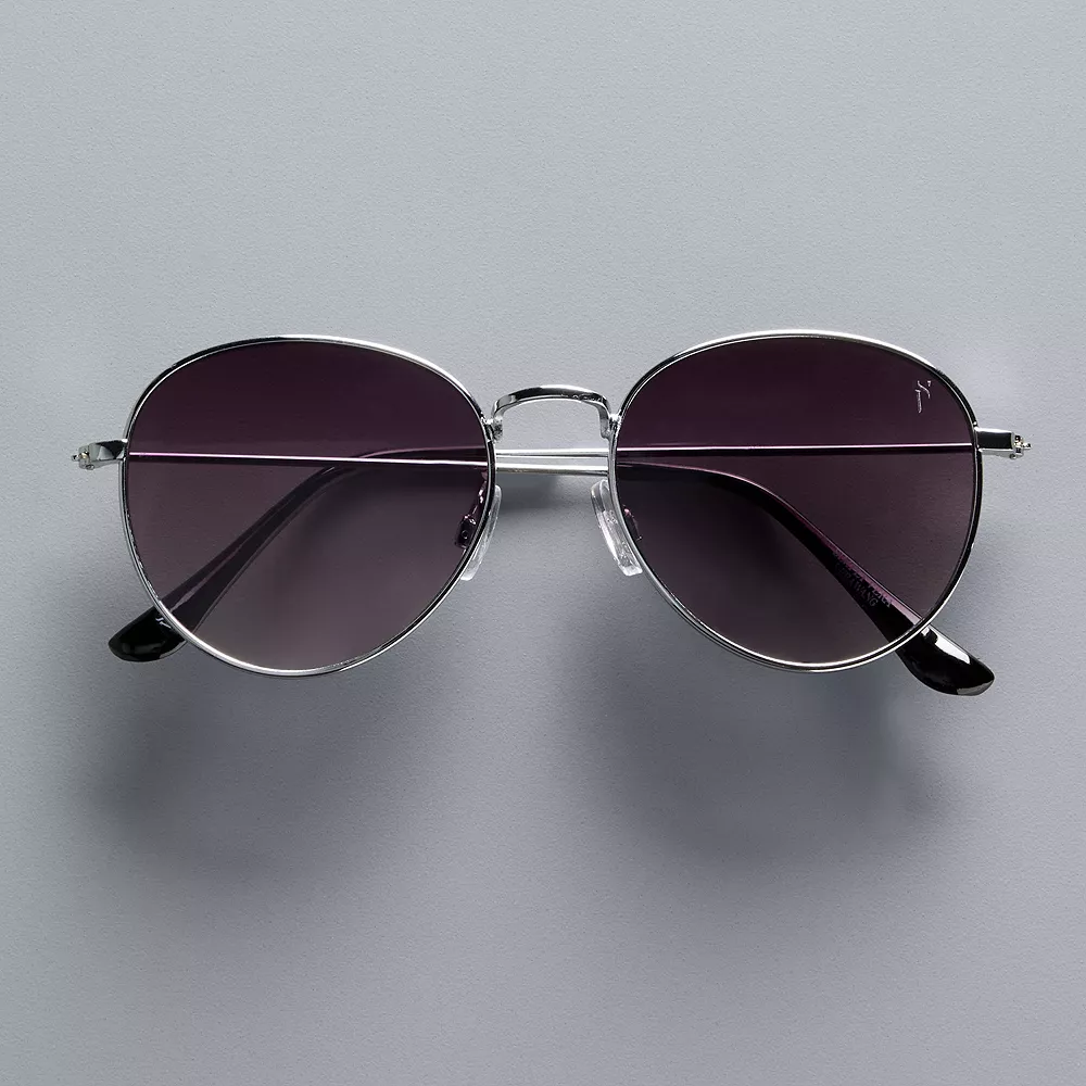 Women's Simply Vera Vera Wang Skyler Round Sunglasses 4 Women's Simply Vera Vera Wang Skyler Round Sunglasses - Image 2