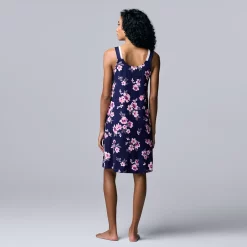 Women's Simply Vera Vera Wang Midi Chemise -Simply Vera Vera Wang Shop 5702044 ALT