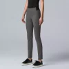 Petite Simply Vera Vera Wang Seamed Scuba Skinny Pants -Simply Vera Vera Wang Shop 5739241 Stone