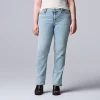 Women's Simply Vera Vera Wang Relaxed Straight-Leg Jeans -Simply Vera Vera Wang Shop 5798204