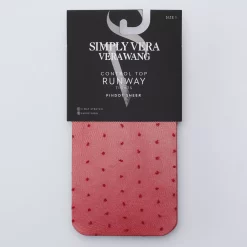 Women's Simply Vera Vera Wang Pin Dot Sheer 30D Tights -Simply Vera Vera Wang Shop 5799574 ALT3