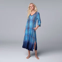 Women's Simply Vera Vera Wang Maxi Caftan