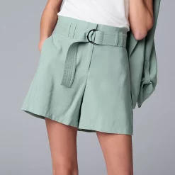 Women's Simply Vera Vera Wang Soft Shorts -Simply Vera Vera Wang Shop 5852408 Moxie Green