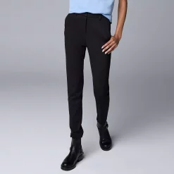 Women's Simply Vera Vera Wang High-Waist Skinny Ankle Pants 10 Women's Simply Vera Vera Wang High-Waist Skinny Ankle Pants -Simply Vera Vera Wang Shop 5878388 Vera Black