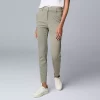 Women's Simply Vera Vera Wang High-Waist Skinny Ankle Pants