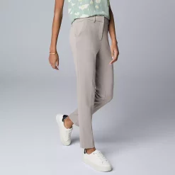 Women's Simply Vera Vera Wang High-Waist Skinny Ankle Pants 11 Women's Simply Vera Vera Wang High-Waist Skinny Ankle Pants -Simply Vera Vera Wang Shop 5878388 Vera Taupe