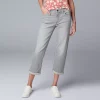Women's Simply Vera Vera Wang Relaxed Boyfriend Crop Pants