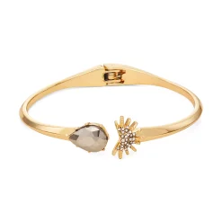 Simply Vera Vera Wang Gold Tone Celestial Cuff Bracelet