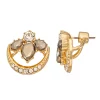 Simply Vera Vera Wang Gold Tone Stud Earrings -Simply Vera Vera Wang Shop 5892989