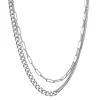 Simply Vera Vera Wang Silver Tone Double-Layer Chain Necklace -Simply Vera Vera Wang Shop 5895895
