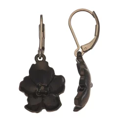 Simply Vera Vera Wang Silver-Tone Flower Drop Earrings