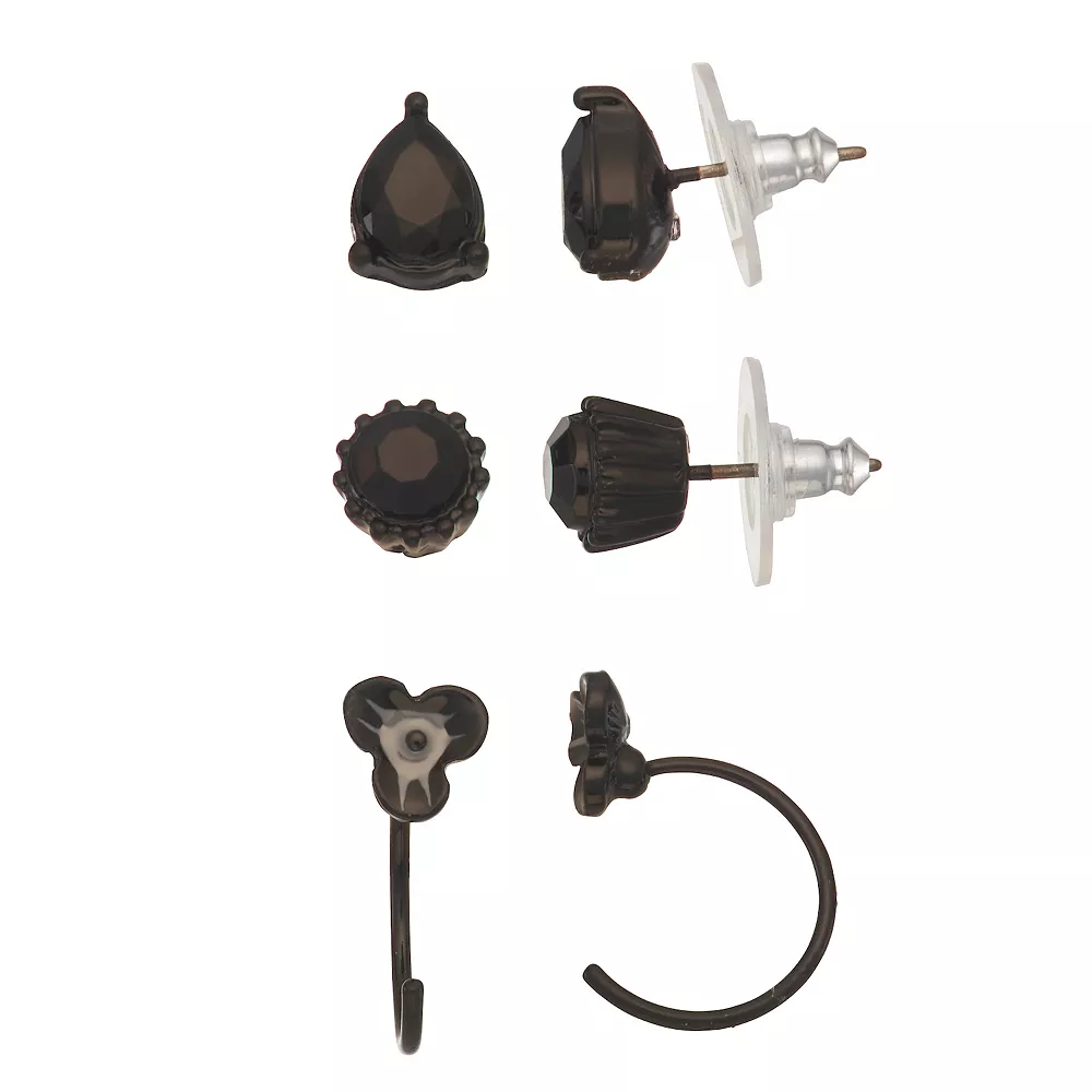 Simply Vera Vera Wang Silver-Tone Earring Trio 3 Simply Vera Vera Wang Silver-Tone Earring Trio