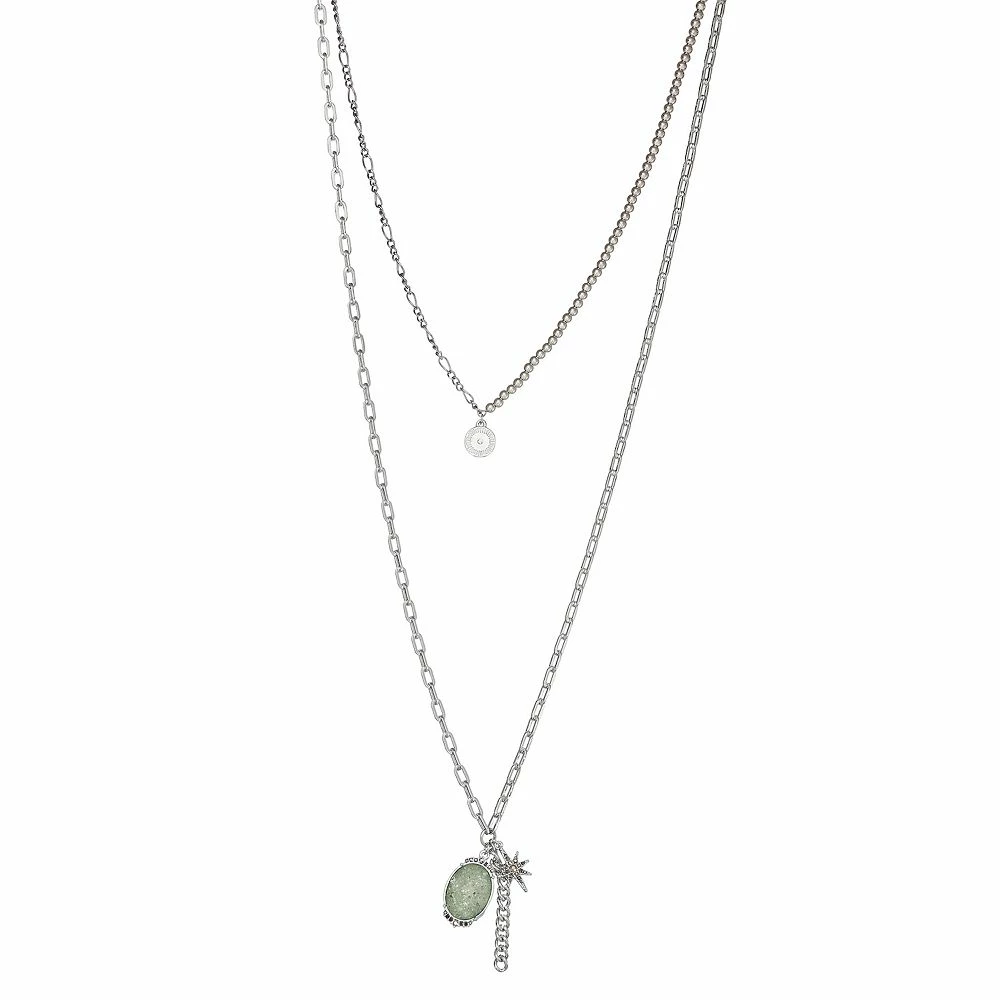 Simply Vera Vera Wang Green Pendant 17-in. Necklace 2 Simply Vera Vera Wang Green Pendant 17-in. Necklace