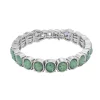 Simply Vera Vera Wang Green Stone Stretch Bracelet
