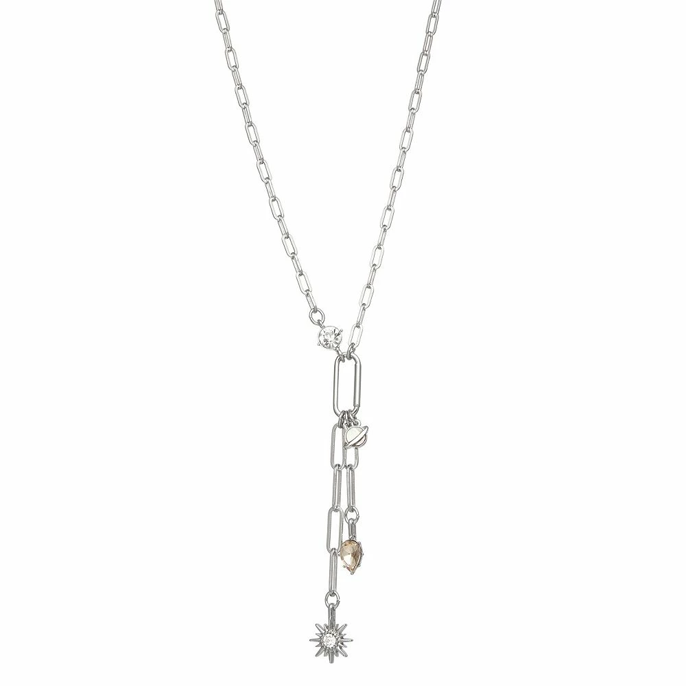 Simply Vera Vera Wang Silver Tone Starburst Pendant Necklace 3 Simply Vera Vera Wang Silver Tone Starburst Pendant Necklace