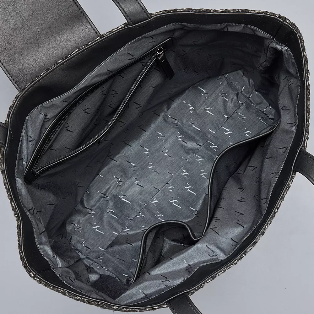 Simply Vera Vera Wang Straw Tote Bag 6 Simply Vera Vera Wang Straw Tote Bag - Image 4