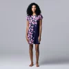 Women's Simply Vera Vera Wang Short Sleeve Sleepshirt
