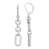 Simply Vera Vera Wang Silver Tone Mixed Chain Link Earrings 2 Simply Vera Vera Wang Silver Tone Mixed Chain Link Earrings -Simply Vera Vera Wang Shop 6061039