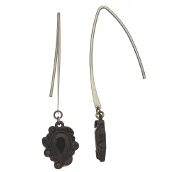 Simply Vera Vera Wang Black Threader Layered Earrings